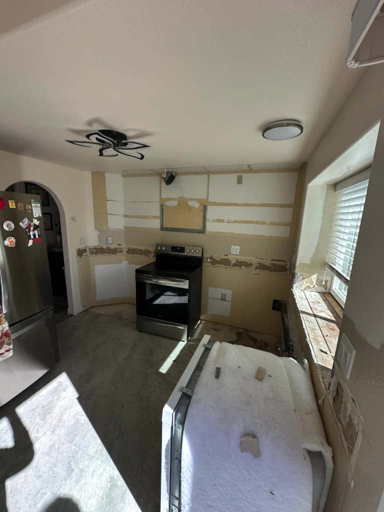 custom white oak shaker cabinets Carlsbad remodel