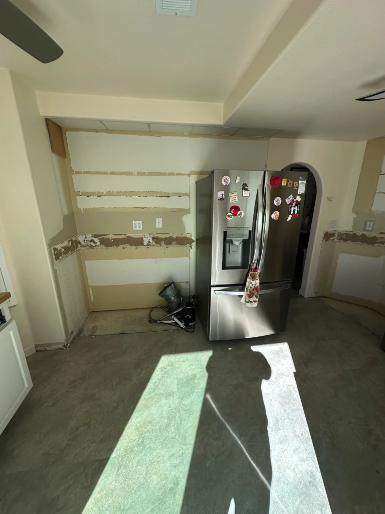 custom white oak shaker cabinets Carlsbad remodel