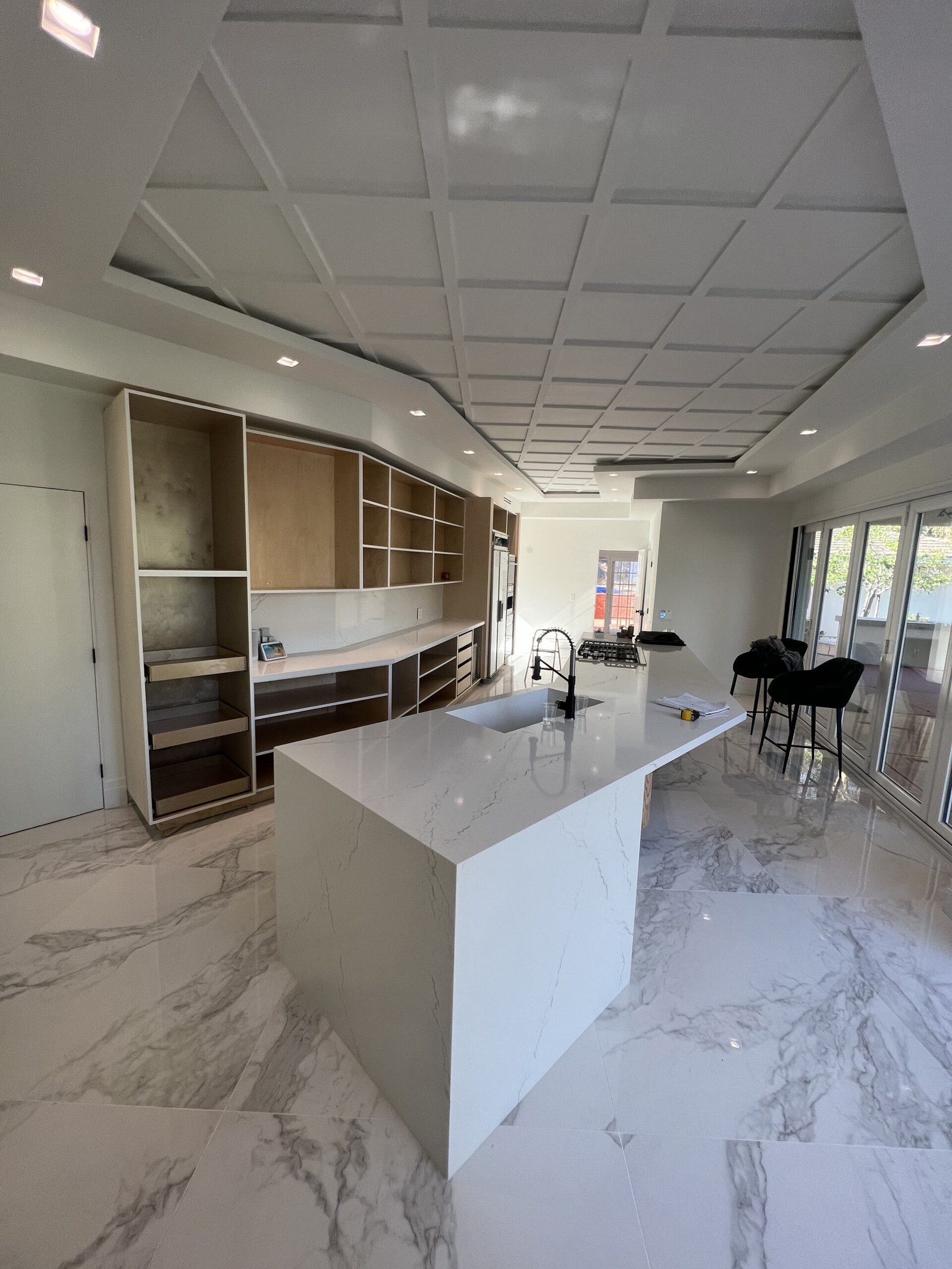 European style custom cabinets Rancho Santa Fe kitchen