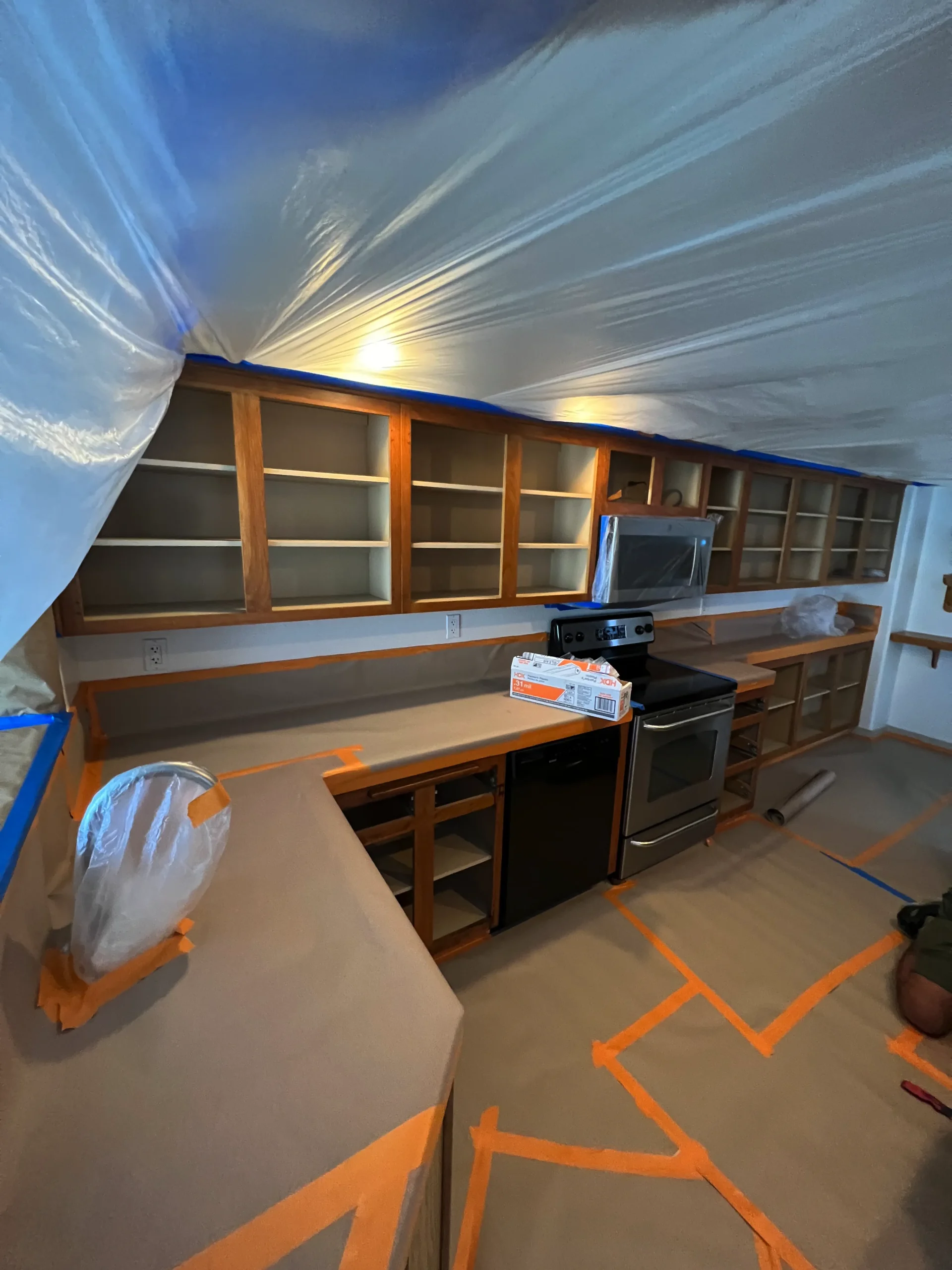 before and after kitchen cabinet refacing