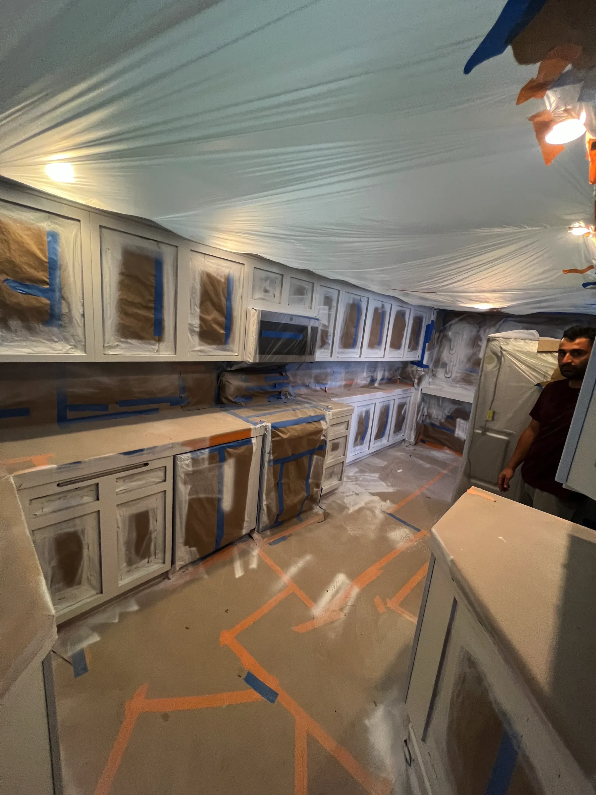 before and after kitchen cabinet refacing