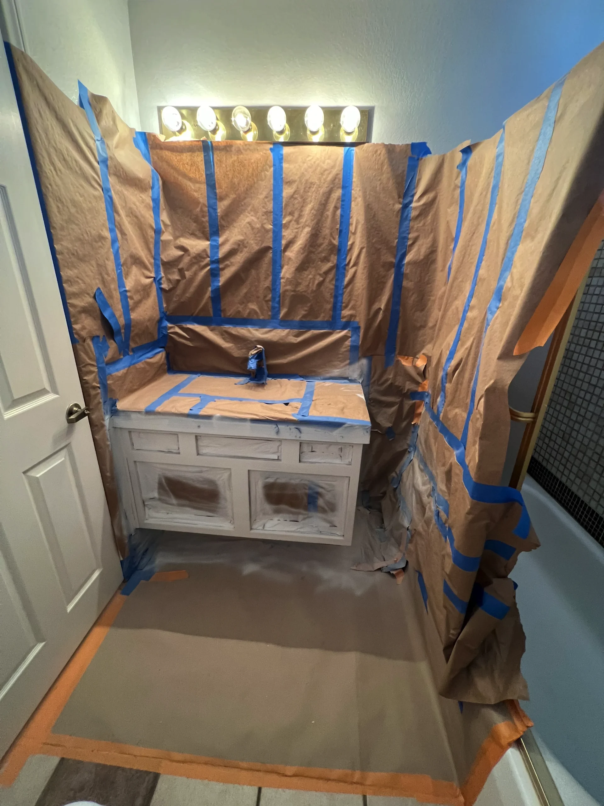 updating a kitchen by replacing cabinet doors in La Jolla