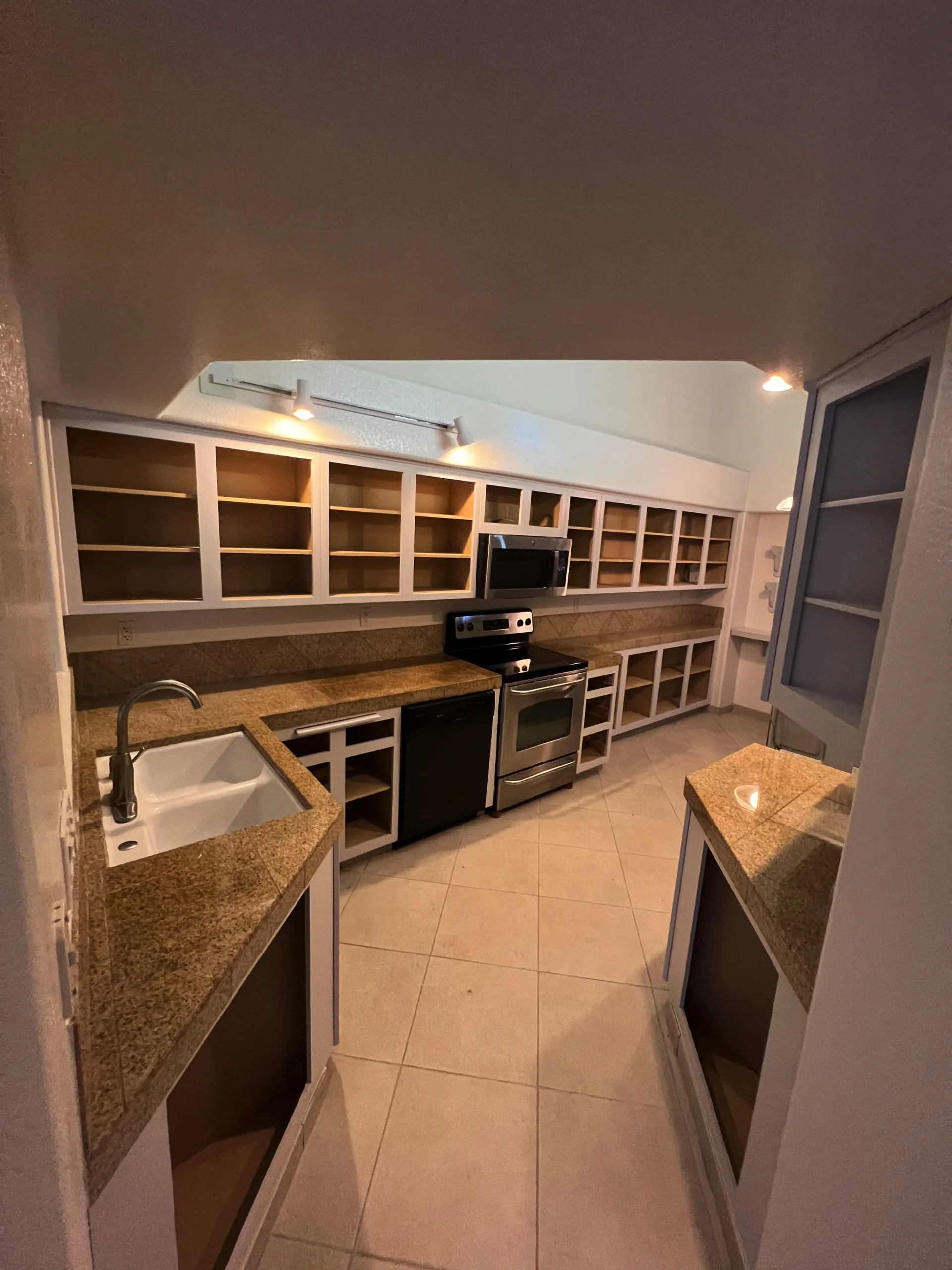 before and after kitchen cabinet refacing