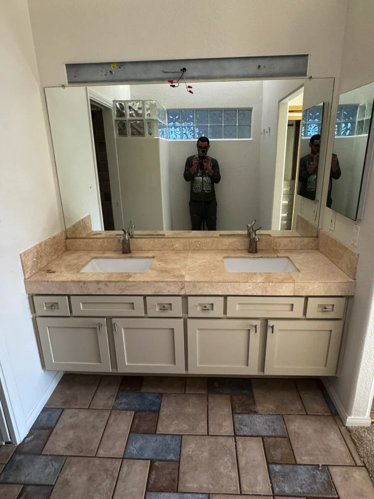 before and after kitchen cabinet refacing