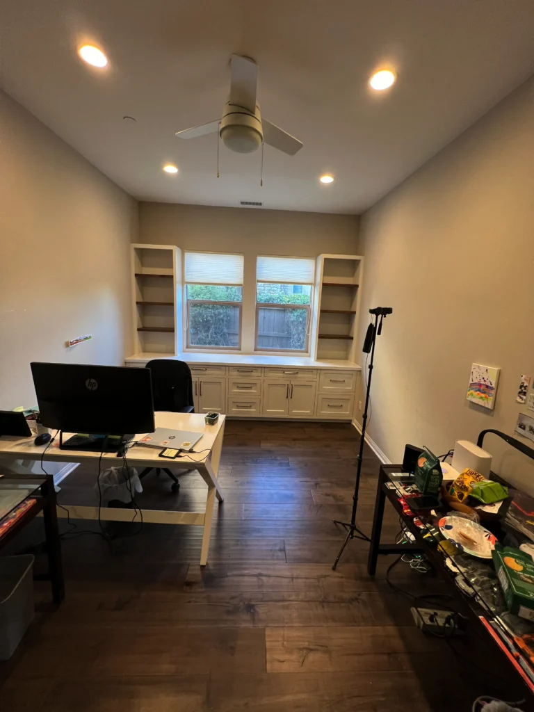 custom home office built-in in Rancho Bernardo