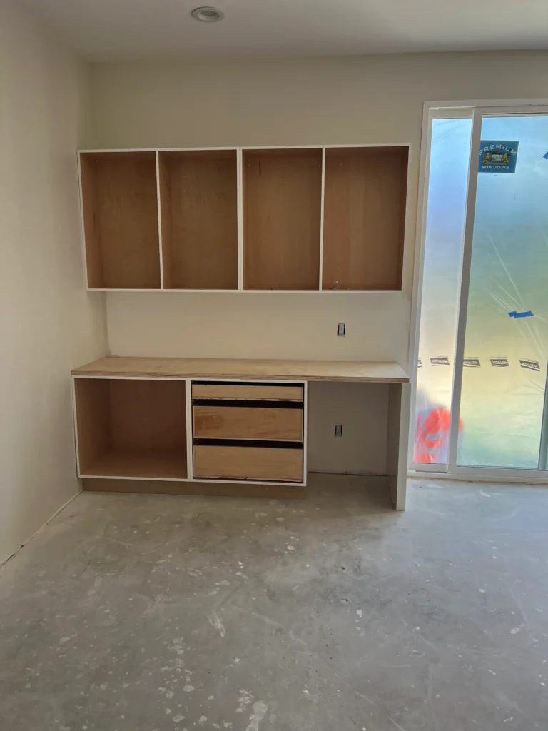 custom pantry storage solution in modern La Jolla kitchen remodel