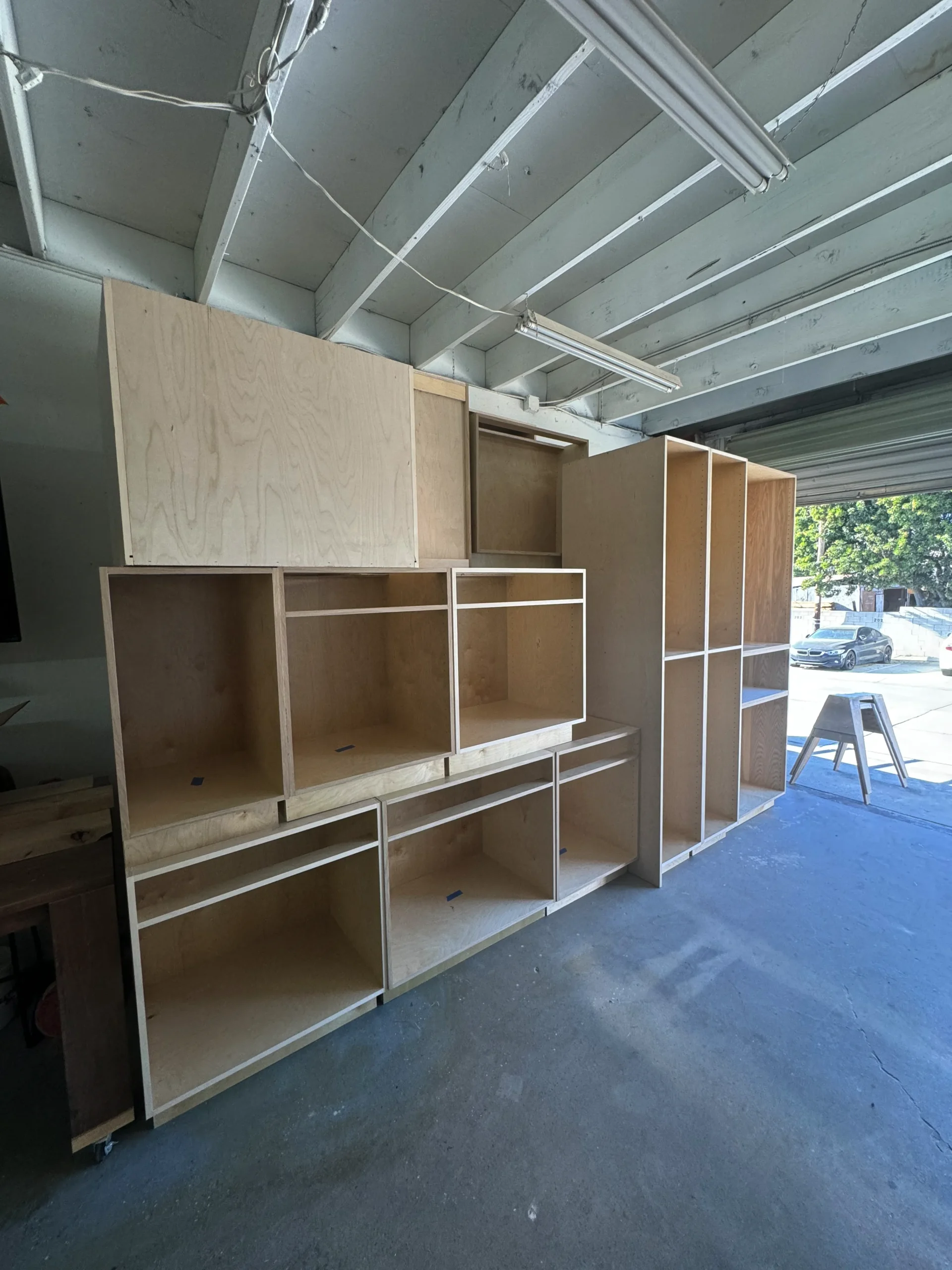 custom shaker cabinets Escondido in two-tone finish
