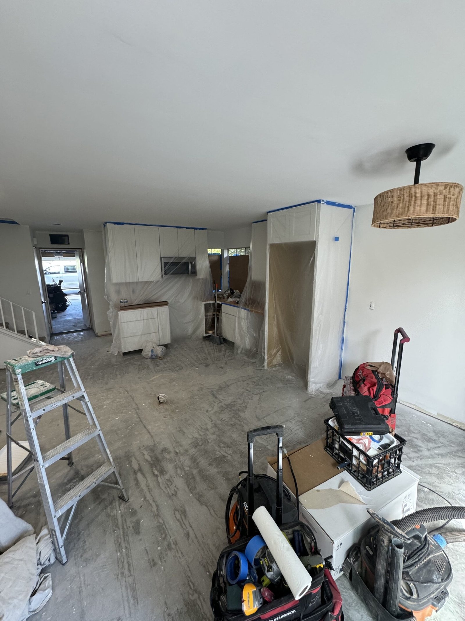 custom kitchen island Carlsbad with natural wood shaker cabinets
