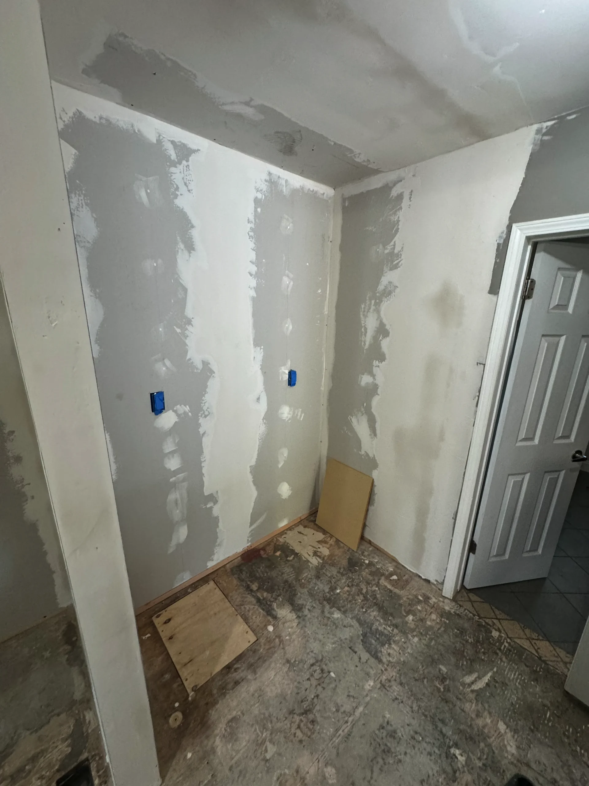 custom shaker cabinets Escondido in two-tone finish