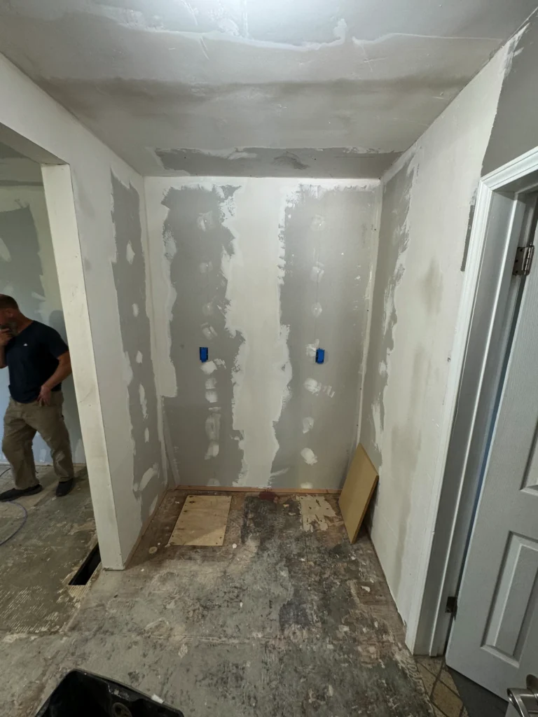 custom shaker cabinets Escondido in two-tone finish