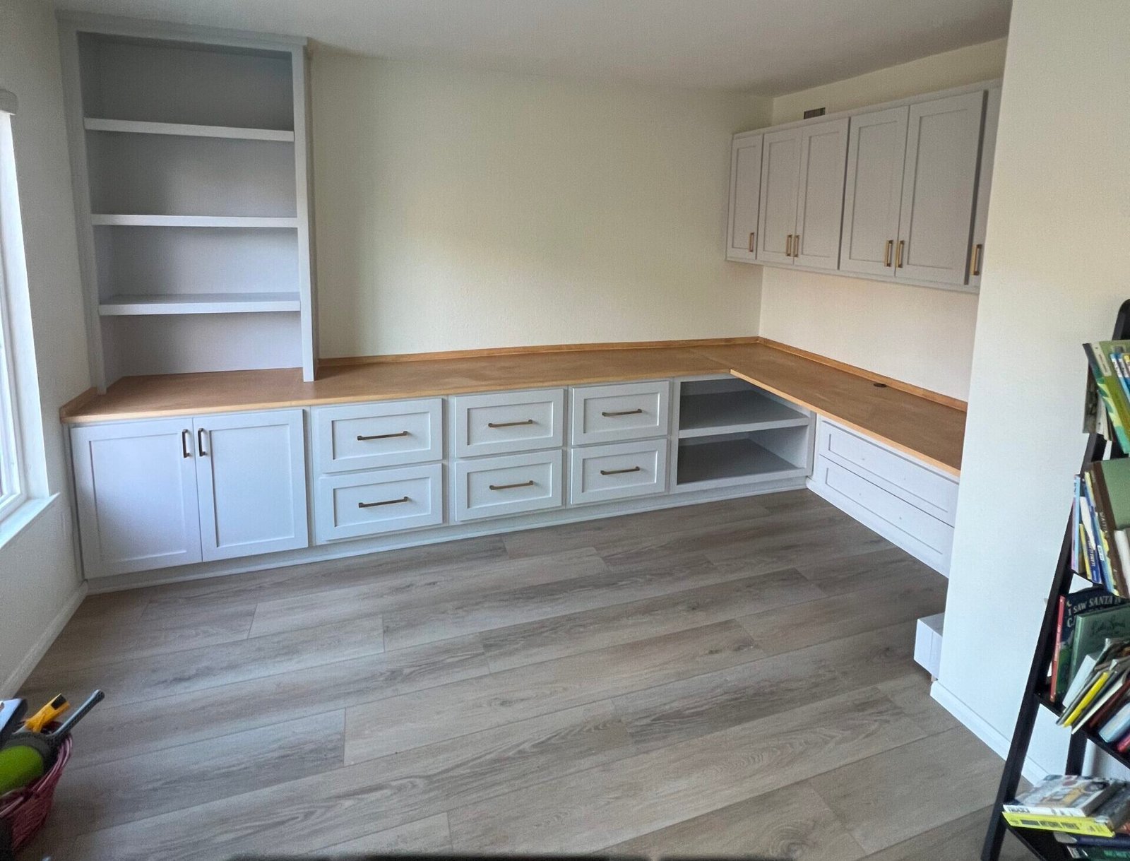 IMG_9104 Custom white kitchen cabinets with quartz countertop in Poway, CA