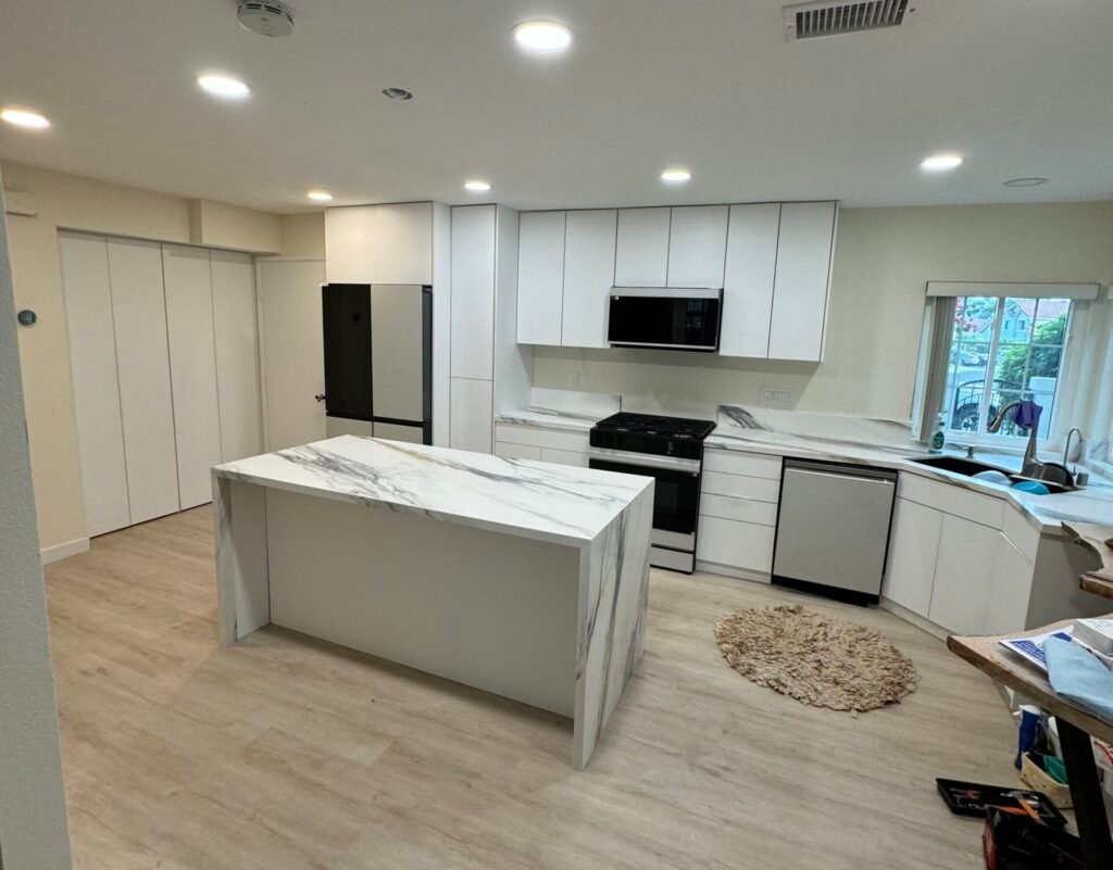 Custom kitchen cabinets by Reza Custom Cabinet