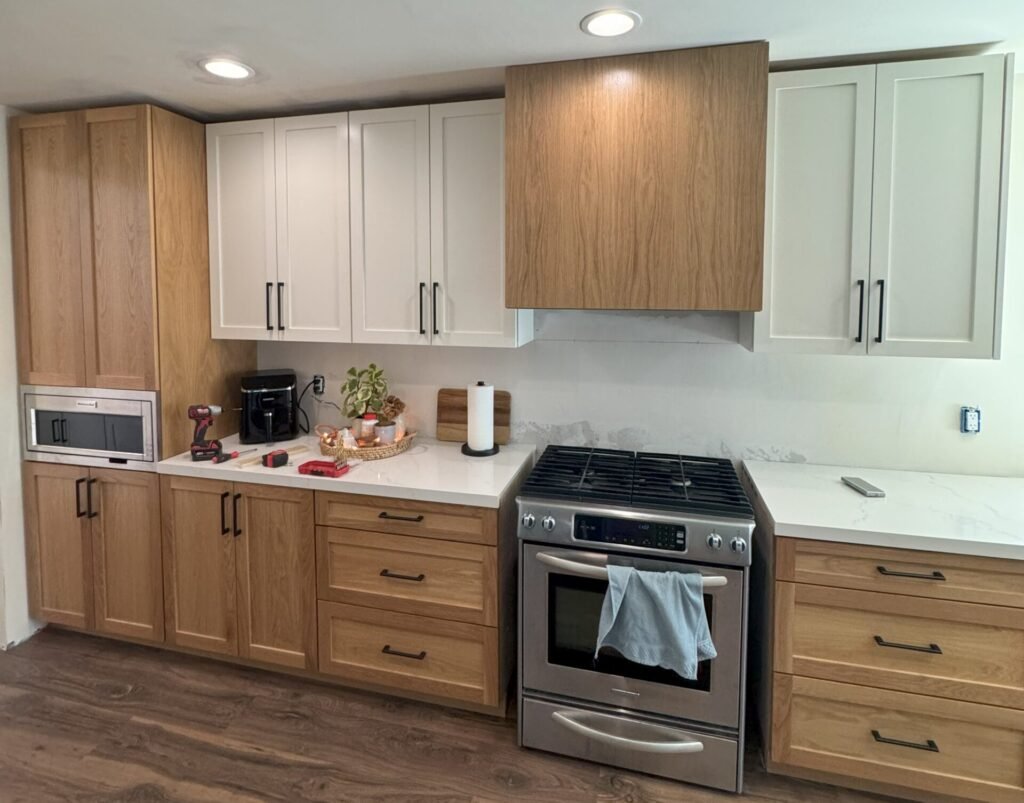 Premium built-in kitchen cabinetry from Reza Custom