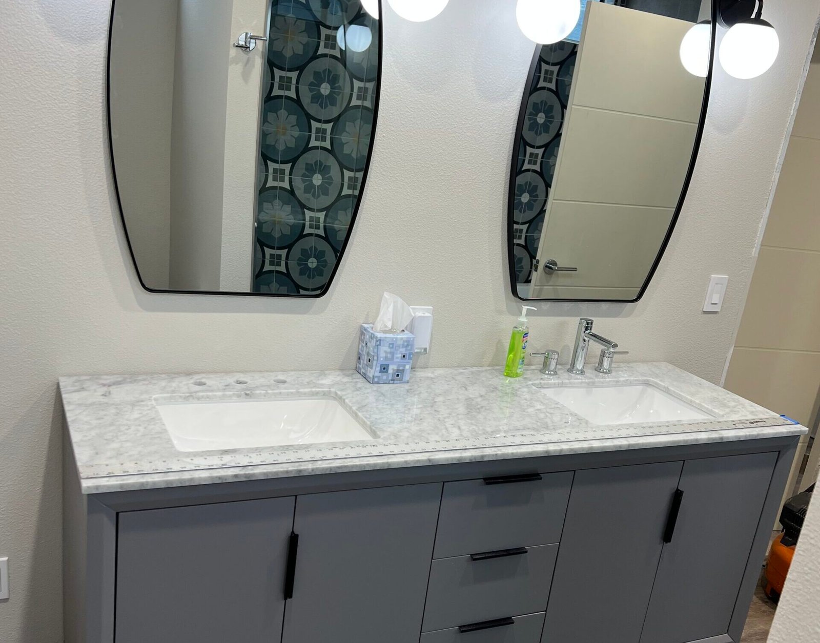 Reza Custom Cabinet & Vanity bathroom storage solutions Vista CA.