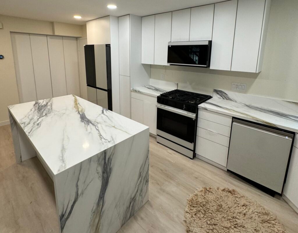 Kitchen remodel with Reza custom cabinetry