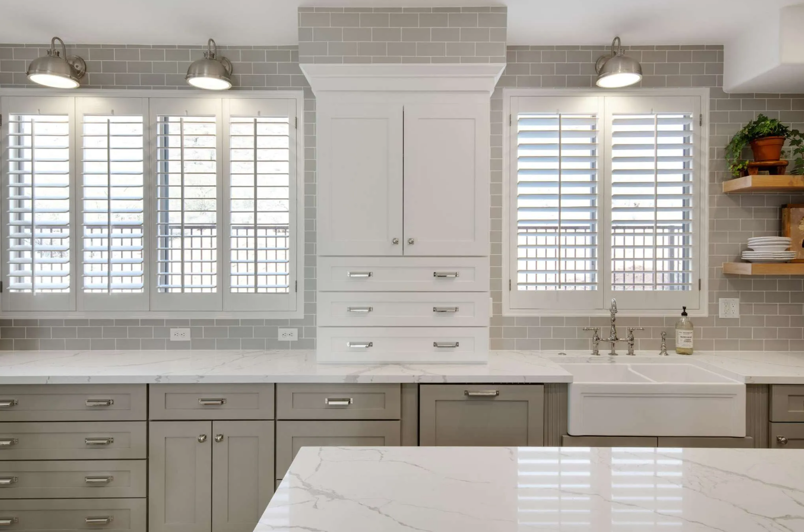 kitchen 6 Custom shaker cabinets by Reza Custom Cabinet & Vanity in California