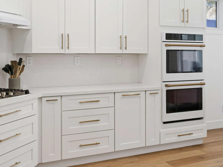 kitchen 8 Elegant shaker cabinets installed in a modern La Jolla kitchen
