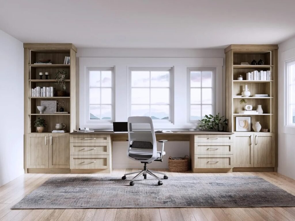 custom cabinet and desk for office Escondido​
