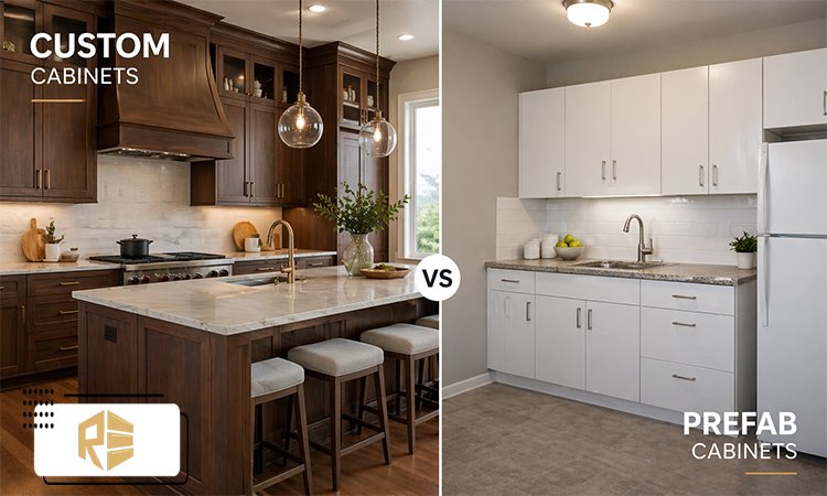 Custom vs Prefab Cabinets