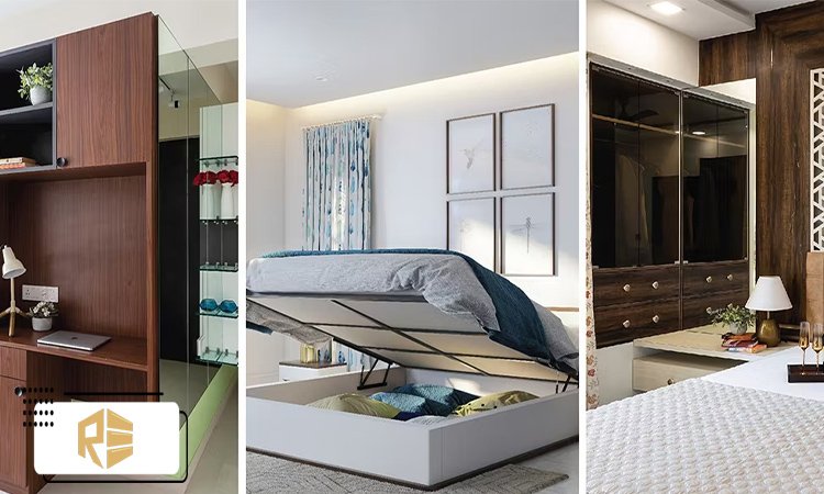 hidden storage cabinet ideas