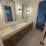 Shaker style bathroom vanity in San Diego
