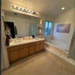 Master bathroom remodeling project San Diego