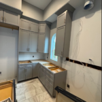 Luxury cabinetry project site
