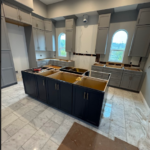Luxury cabinetry project site