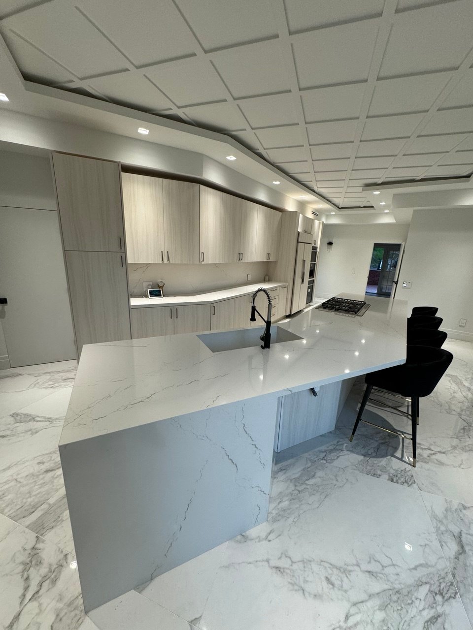 Contemporary Kitchen Remodel by Reza Custom Cabinet & Vanity — Project 2 project photo