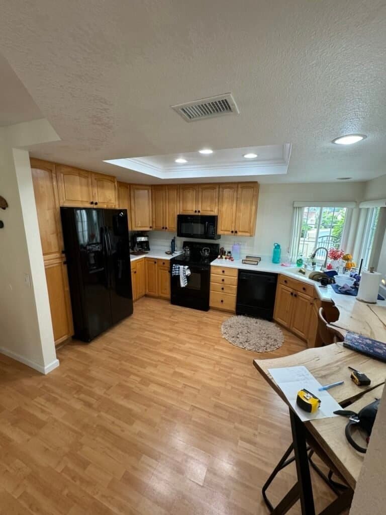 Modern High-Gloss Custom Cabinet Remodel in La Jolla, CA