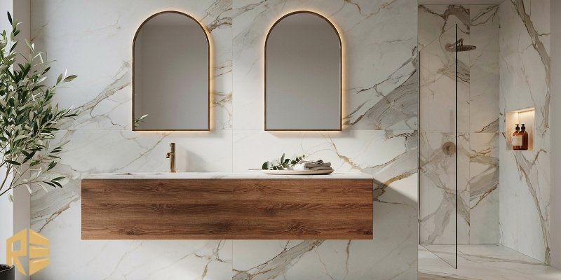 Custom Bathroom Vanities Designed Around Your Bathroom Layout