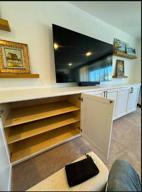 BUILT-IN MEDIA WALL — AFTER
