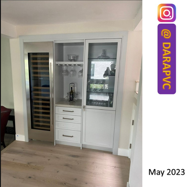 CUSTOM WINDOW SEAT & STORAGE CABINET