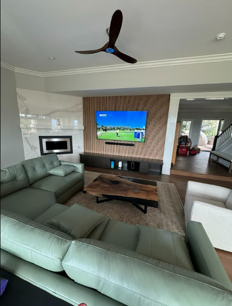 FAMILY ROOM ENTERTAINMENT CENTER