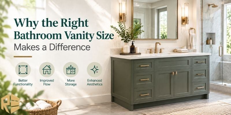 Why the Right Bathroom Vanity Size Makes a Difference